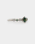 Harmony Engagement Ring - 0.575ct round sapphire