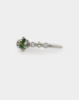 Harmony Engagement Ring - 0.575ct round sapphire