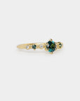 Harmony Engagement Ring - 0.57ct round sapphire