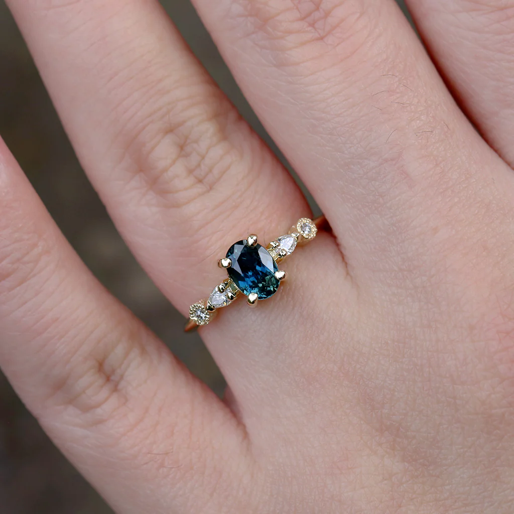 Astra - Natural Sapphire Ring