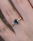 Astra - Natural Sapphire Ring