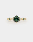 Harmony Engagement Ring - 1.07ct round sapphire