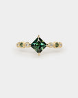Harmony Engagement Ring - 1.14ct princess sapphire