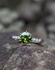 Star Solitaire - Natural Sapphire Ring