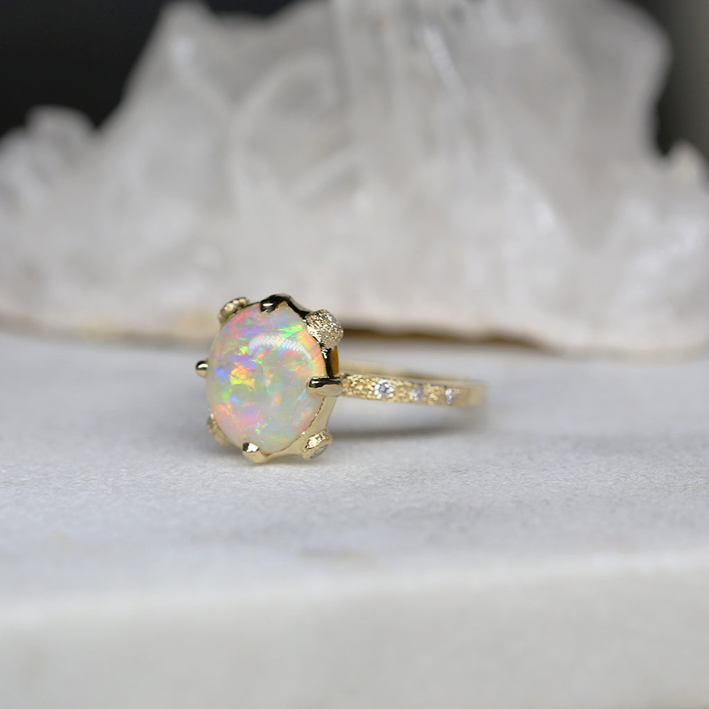 Elements - Natural Opal Ring