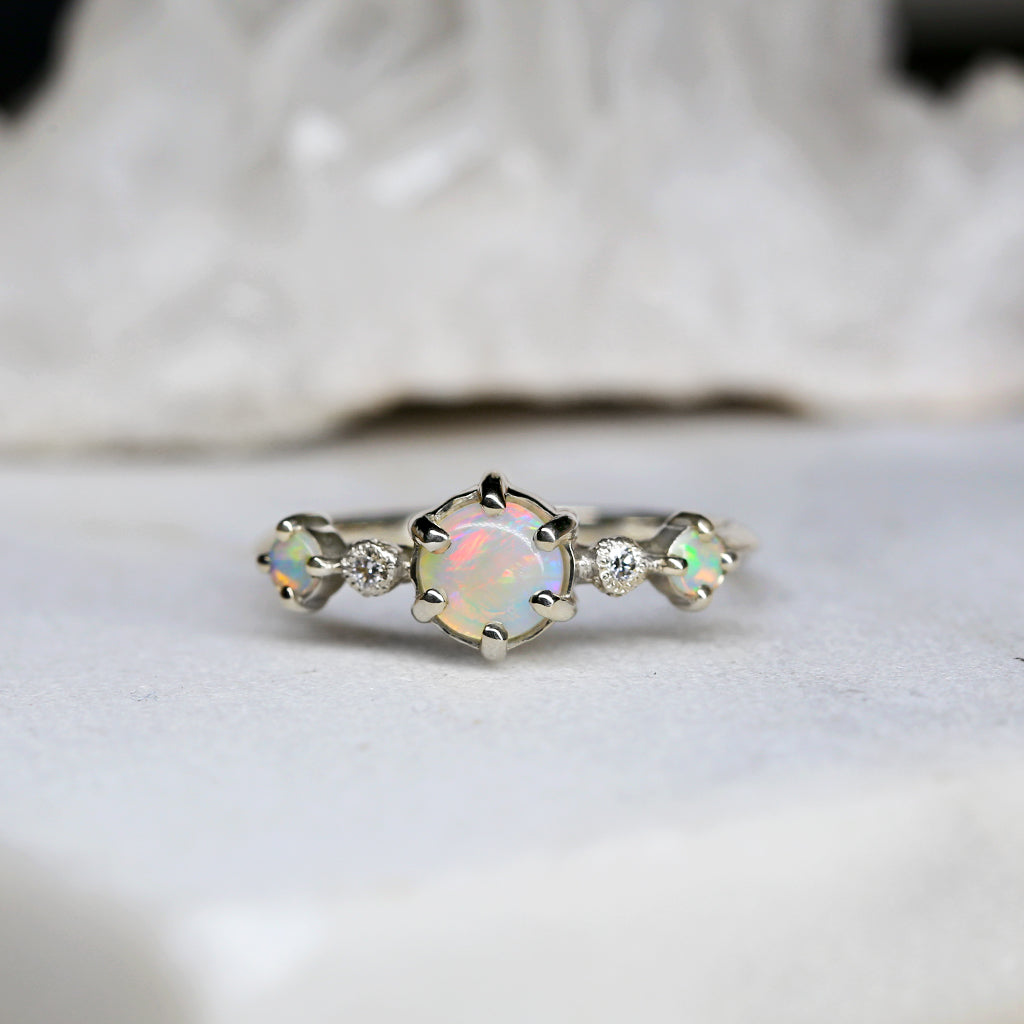 Harmony - Natural Opal Ring