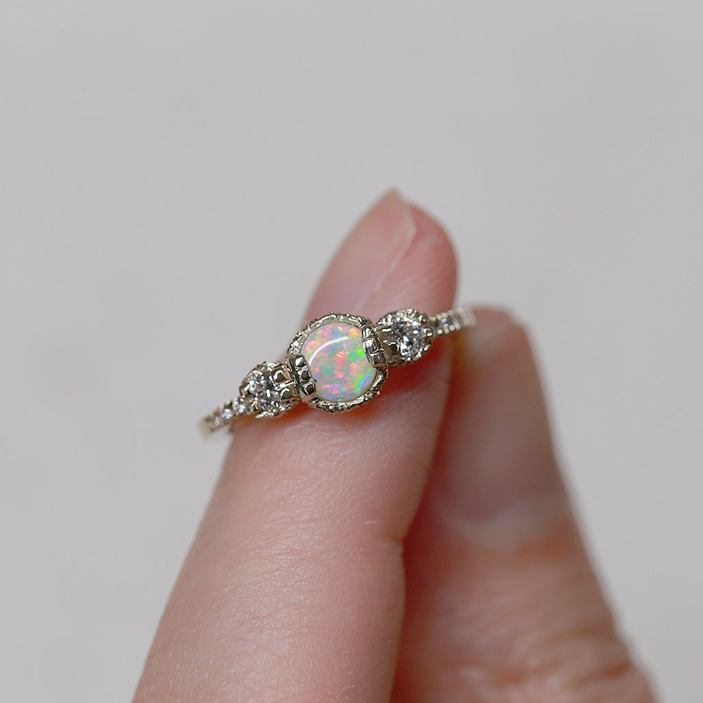 Destiny - Natural Opal Ring