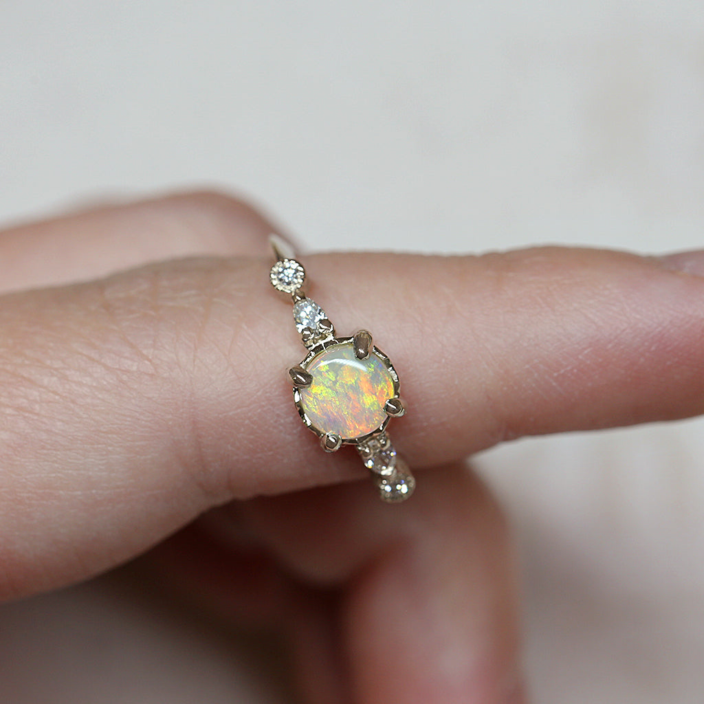 Astra - Natural Opal Ring