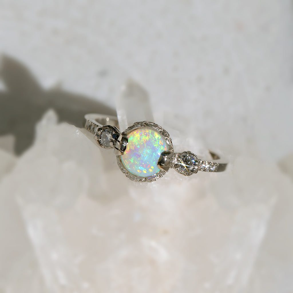 Destiny - Natural Opal Ring