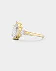 Arcéa Trilogy Diamond Ring - Marquise Lab Diamond