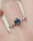 Astra sapphire ring - 1.13ct oval sapphire