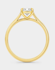 Rim Diamond Ring – Cushion Lab Diamond