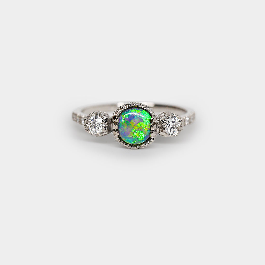 Destiny - Natural Opal Ring