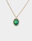 Meteorites opal doublet Necklace 2