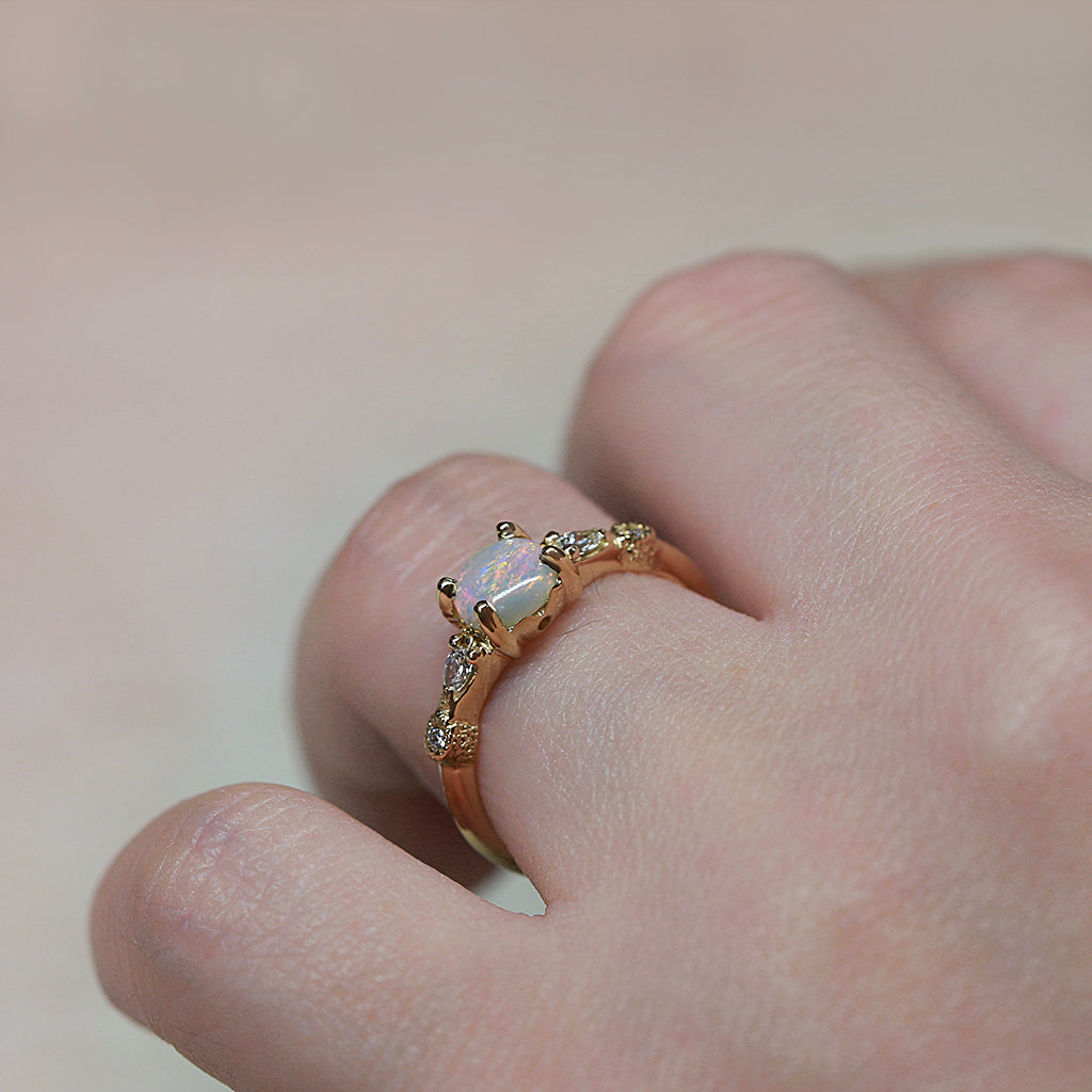 Astra - Natural Opal Ring