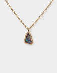 Meteorites bezel boulder opal Necklace 2