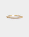 Petite Round Textured Band - 1.2mm