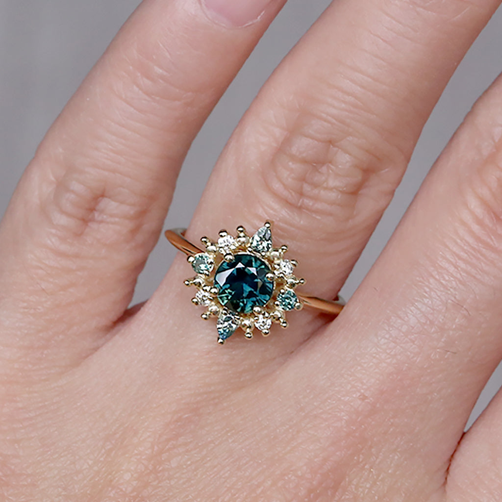 Estella - Natural Sapphire Ring