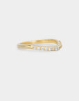 Dune Pavé Diamond Band