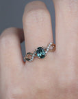 Infinity - Natural Sapphire Ring