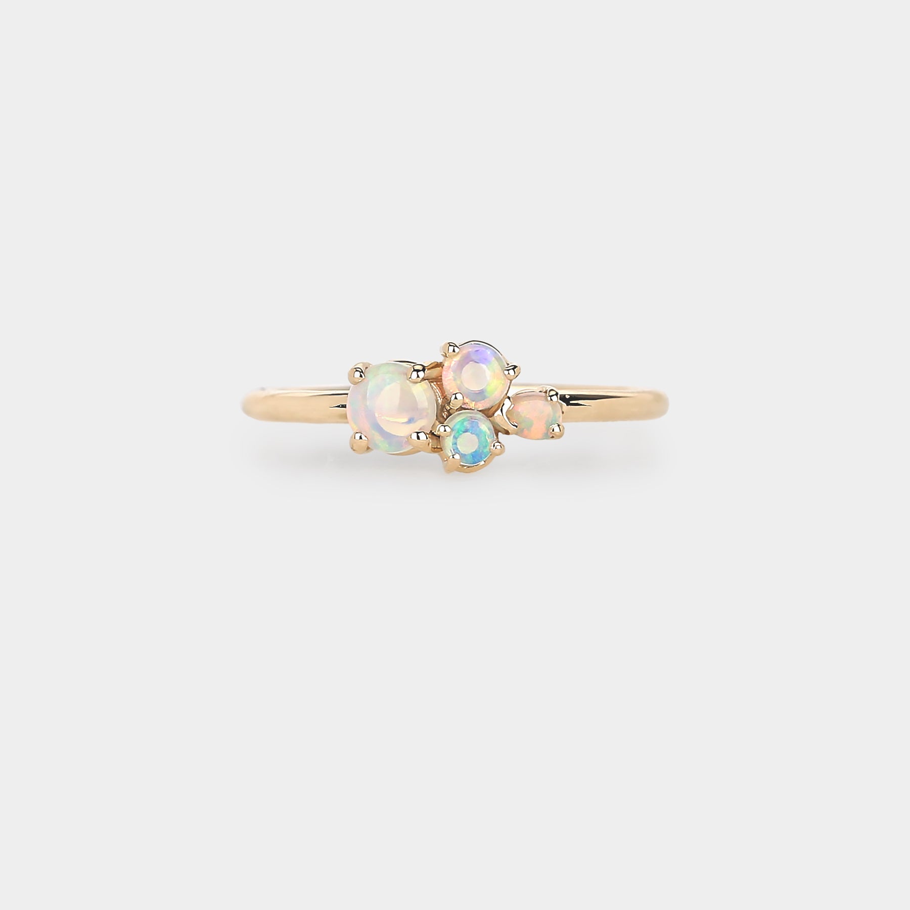Lunar bloom cluster ring