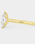 Petal Cathedral Diamond Ring – Marquise Lab Diamond