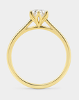 Petal Cathedral Diamond Ring – Marquise Lab Diamond