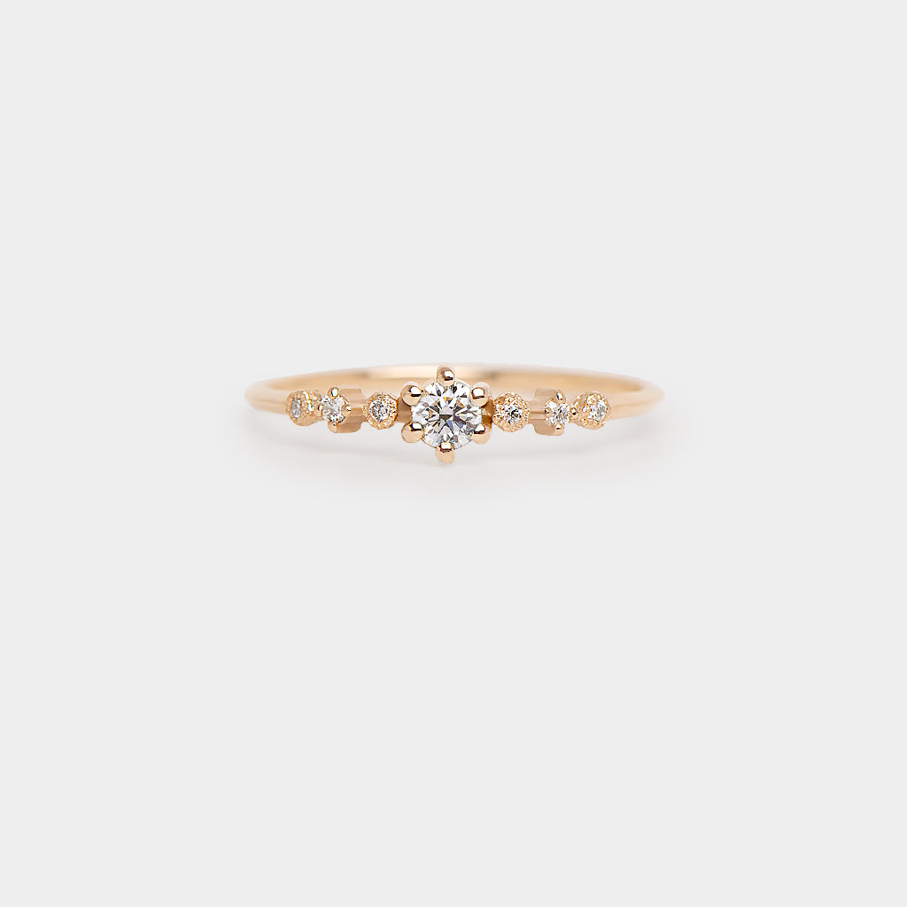 Mini Harmony Diamond Ring