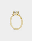 Pavé Trilogy - Diamond Ring