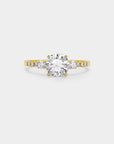 Pavé Trilogy - Diamond Ring