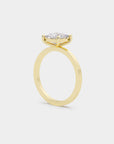 Pure Solitaire Diamond Ring - Princess Lab Diamond