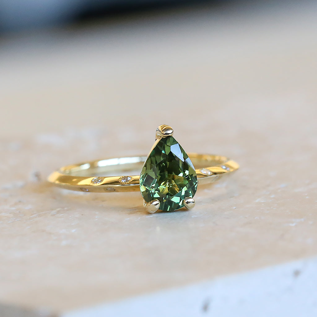Rhyme - Natural Sapphire Ring