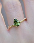 Rhyme sapphire ring - 1.59ct pear sapphire