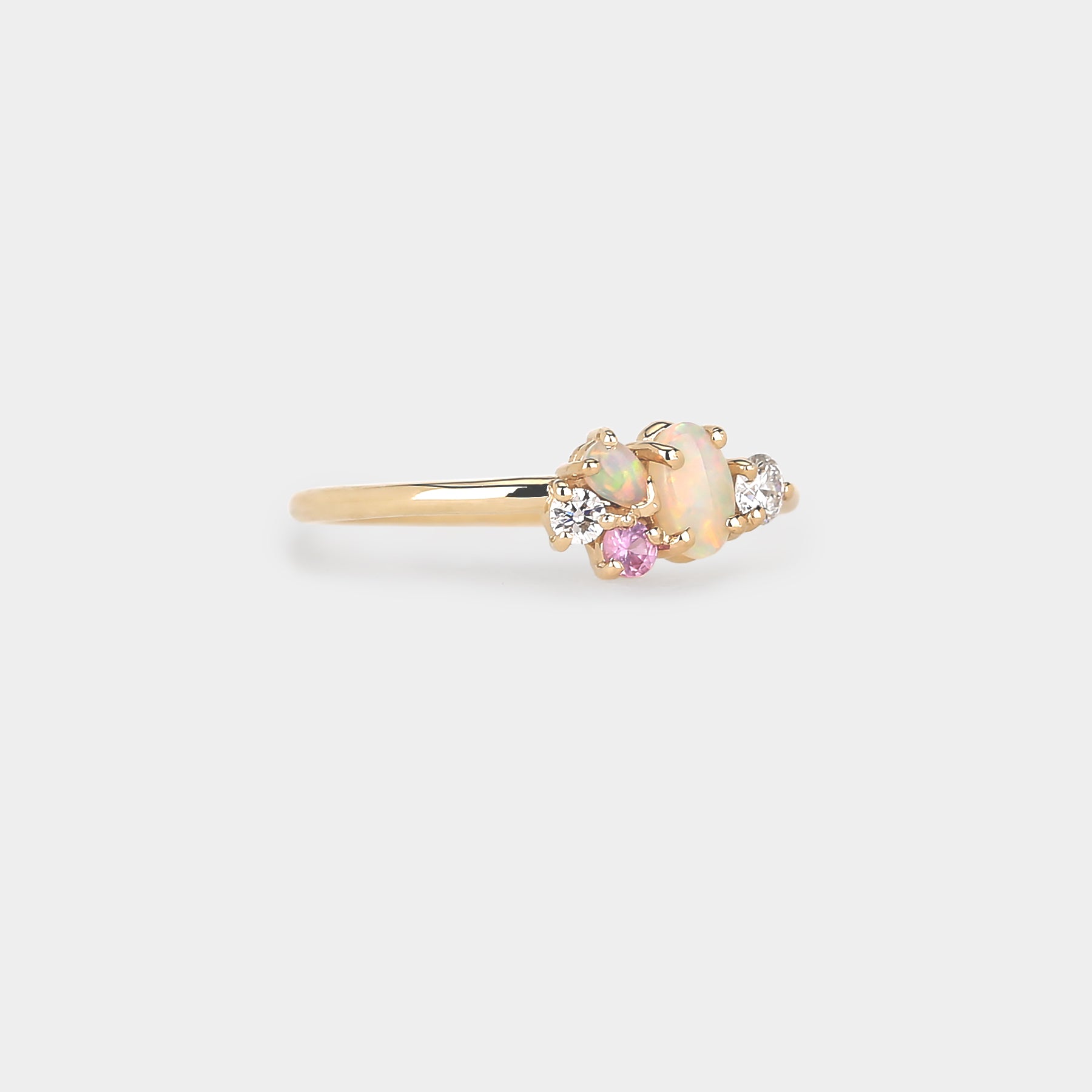 Secret Garden Cluster Ring