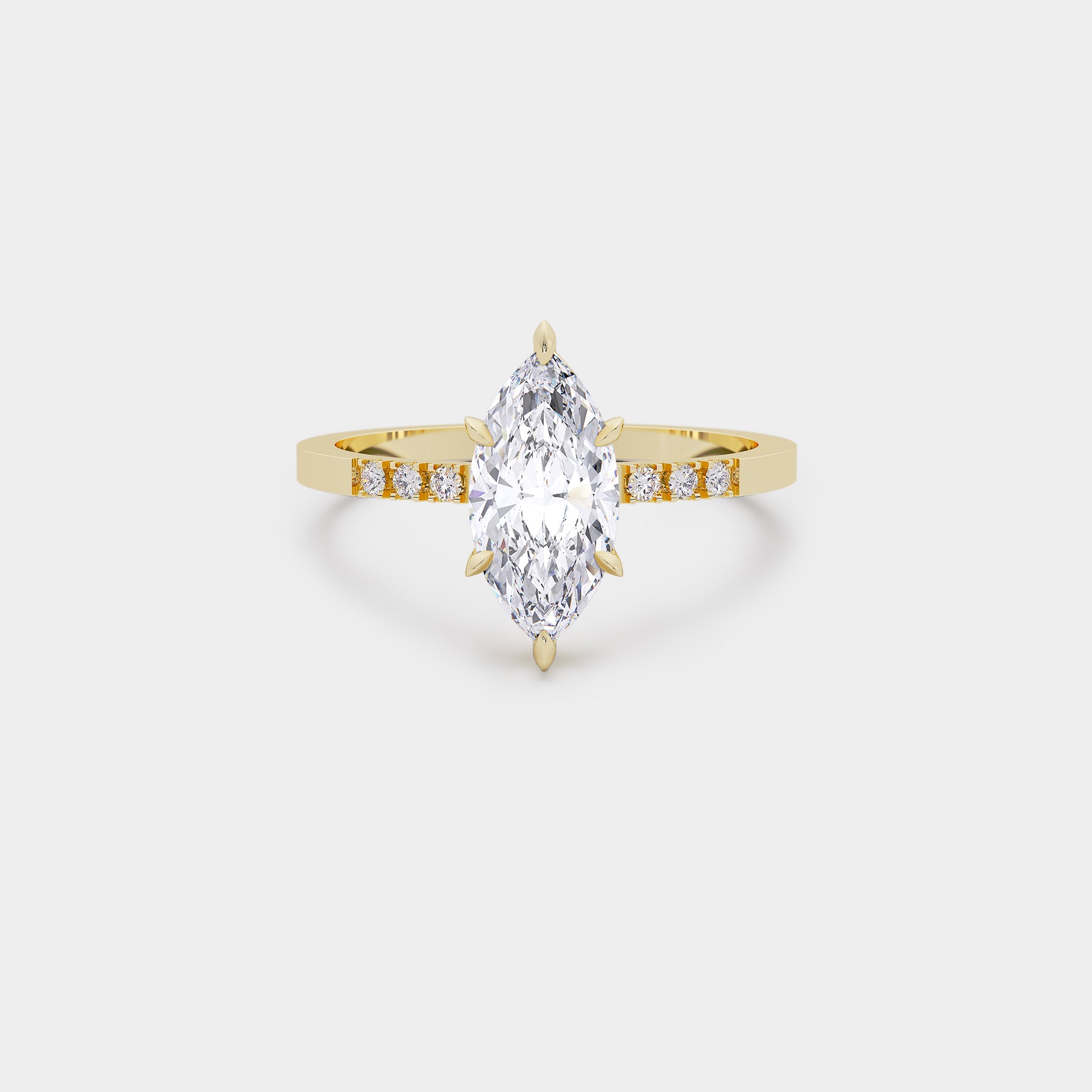 Star Solitaire - Diamond Ring