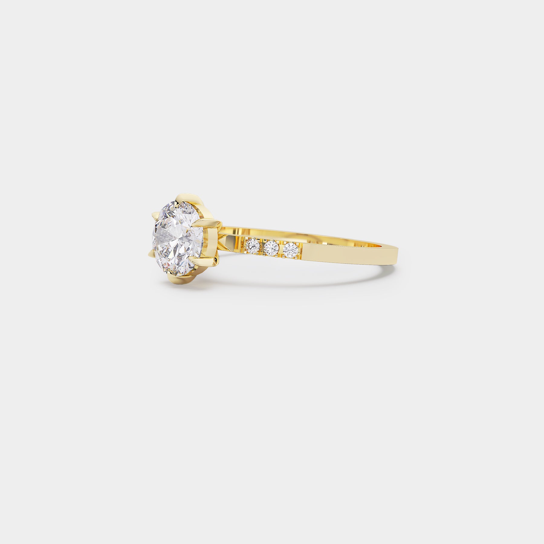 Star Solitaire - Diamond Ring