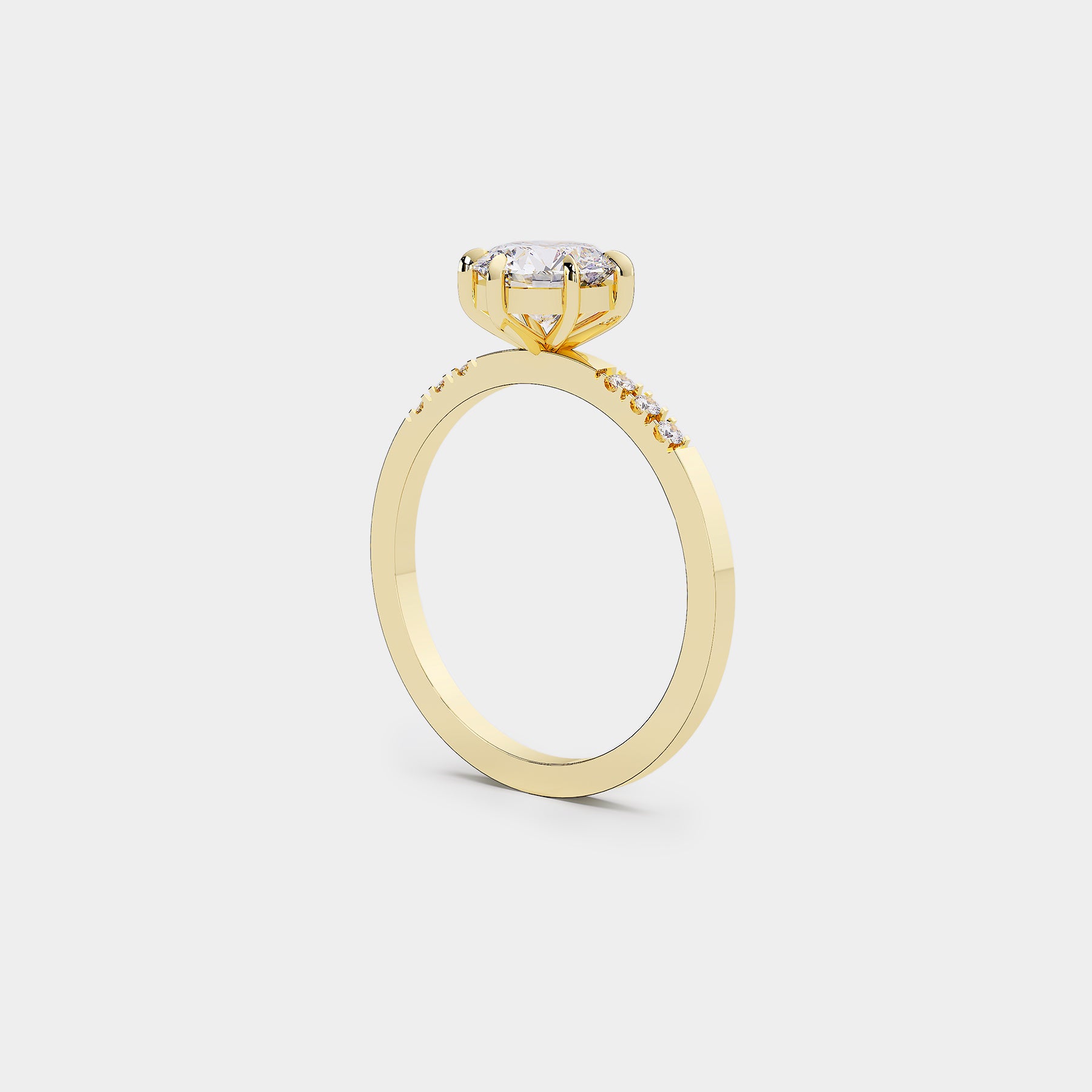 Star Solitaire - Diamond Ring