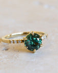Star sapphire solitaire Ring - 2.18ct round sapphire