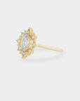 Sunray Halo - Diamond Ring