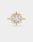 Sunray Halo - Diamond Ring