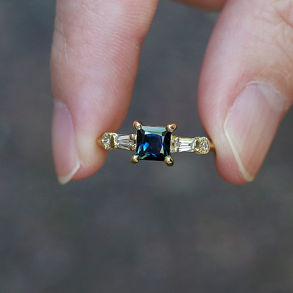 Astra - Natural Sapphire Ring