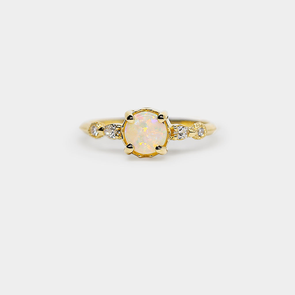 Astra - Natural Opal Ring