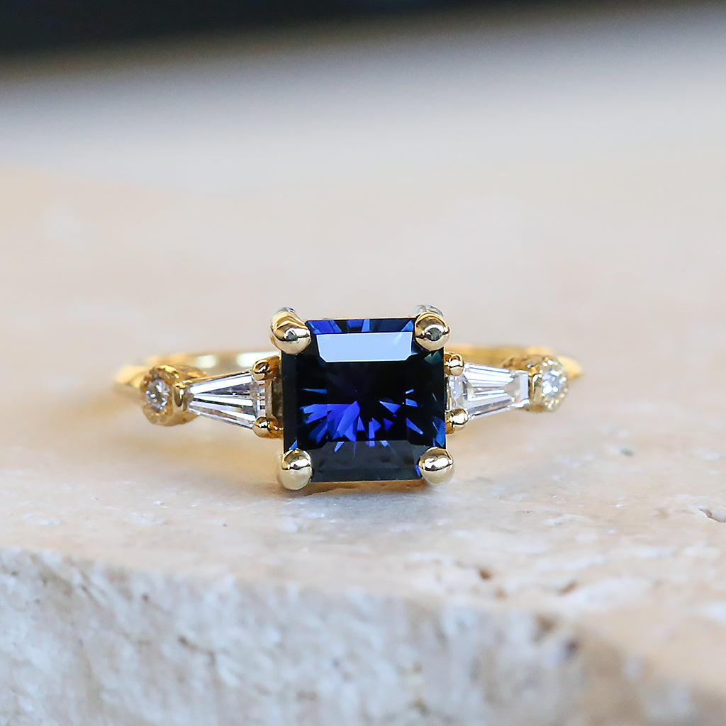Astra - Natural Sapphire Ring