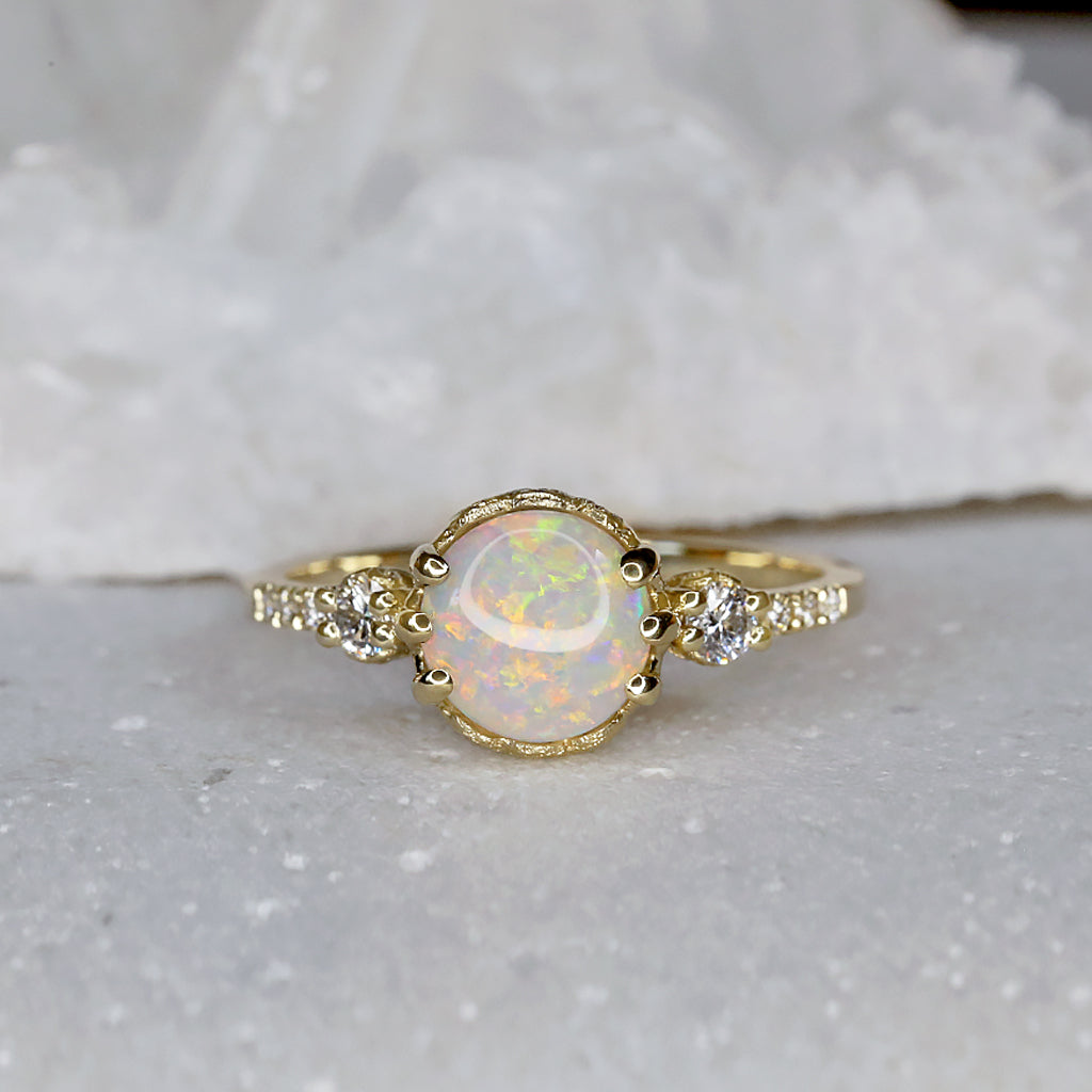 Destiny - Natural Opal Ring