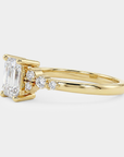 Meadow Cluster Diamond Ring – Emerald Lab Diamond