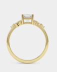 Meadow Cluster Diamond Ring – Emerald Lab Diamond