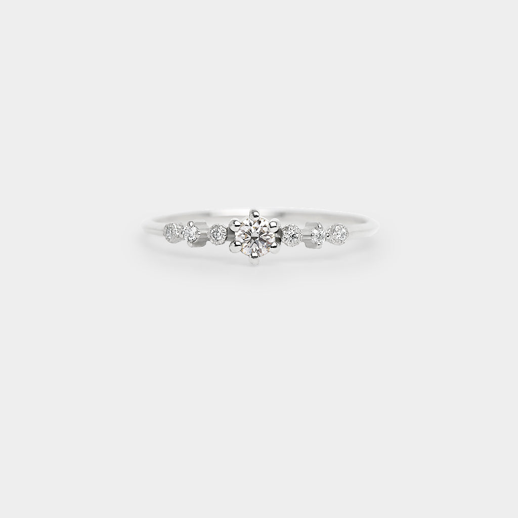 Mini Harmony Diamond Ring
