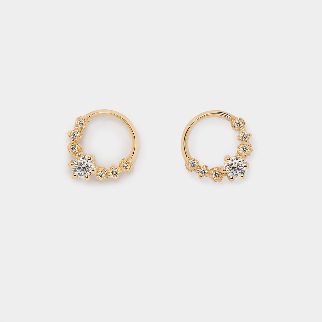Mini Harmony Diamond Studs