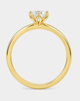 Petal Diamond Ring - Oval Lab Diamond