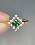 Mini Sunray - Natural Sapphire Ring